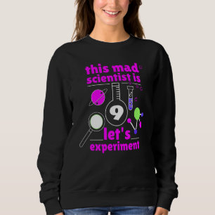 9de verjaardag Nine Bday Science Mad Scientist Che Trui