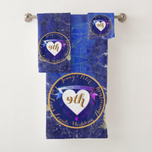 9e anniversaire du Mariage Lapis Lazuli Couleur