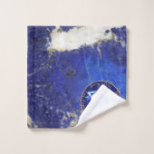 9e anniversaire du Mariage Lapis Lazuli Couleur (Gant de toilette)