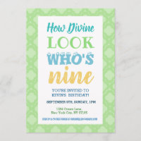 9e anniversaire Invitation discours