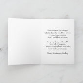 9e anniversaire pour une femme avec carte rose Ros (Intérieur)