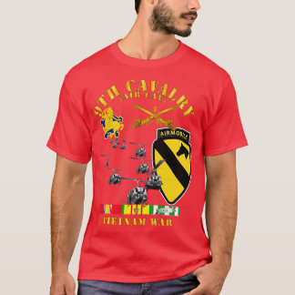 9e Cavalerie Luchtcav 1e Cav Divisie w SVC T-shirt