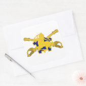 9E CAVALRY DUI - STICKERS DE CONCEPTION DE SABRES  (Enveloppe)