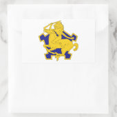 9e Cavalry Regiment Rechthoekige Sticker (Tas)