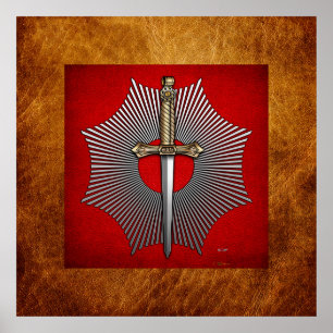 9e graad: Meester van de Tempel Poster