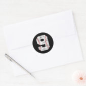 9e honkbal 9 negende ronde sticker (Envelop)