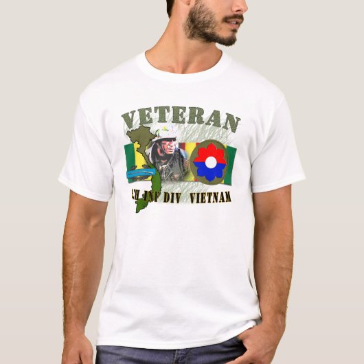 9e Inf Div - Vietnam T-shirt (Voorkant)