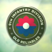 9e infanteriedivisie raamsticker (Vel 3)