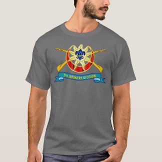 9e Infanteriedivisie w Br DUI Ribbon X T-shirt