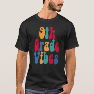9e klas sfeer terug naar school jongens meisjes en t-shirt