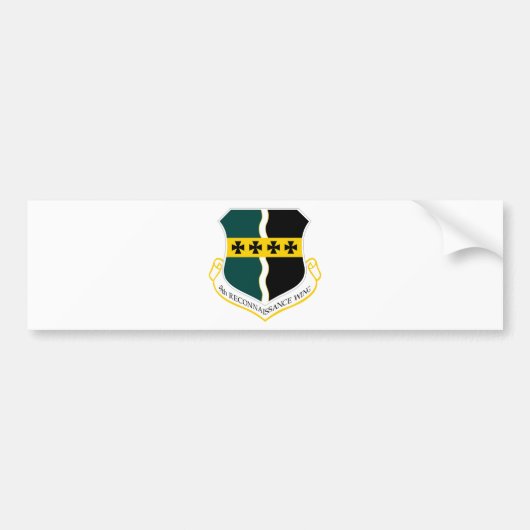 9e Reconnaissancevleugel Bumpersticker (Voorkant)