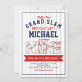 9e Uitnodiging voor honkbal (Voorkant)