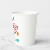 9e verjaardag Axolotl Negen jaar oude Cute Axolotl Papieren Bekers (Links)