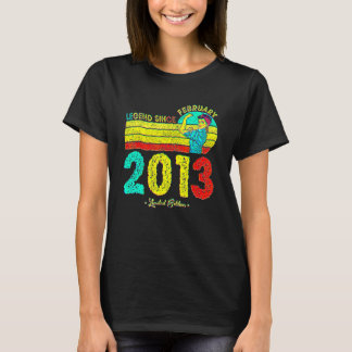 9e verjaardag februari 2013 Legende sinds 2013 9 j T-shirt