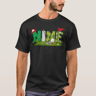 9e verjaardag golf thema 9 jaar oud sport t-shirt