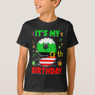 9e verjaardag jongen meisje kerst elf 9 jaar oud K T-shirt
