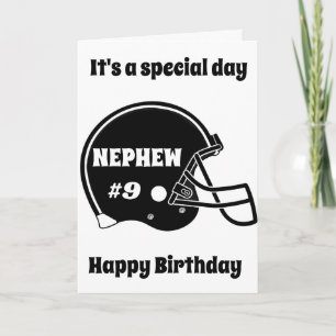 **9e VERJAARDAG** SPECIALE JONGEN "SPECIALE NEEF!! Kaart