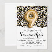 9e verjaardag van de introductie van Leopard Anima Kaart (Voorkant / Achterkant)