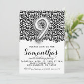 9e verjaardag van de introductie van Leopard Anima Kaart (Staand voorkant)