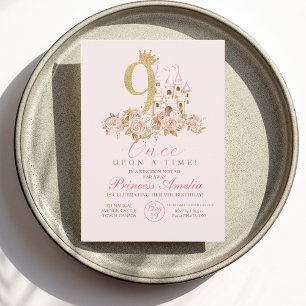 9e verjaardag van de kleine prinses kaart