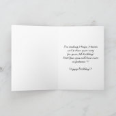 9ème Carte de voeux faite sur commande (Intérieur)