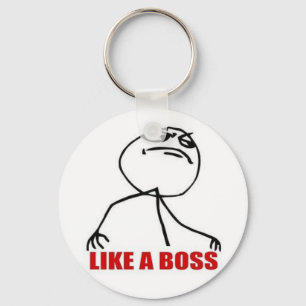 9GAG als een baas sleutelhanger