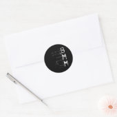 9MM Pistool Ammo Firing Range Target Practice Hunt Ronde Sticker (Envelop)
