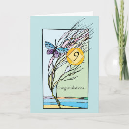 9th Anniversary 12 Step Recovery Support, Encourag Kaart