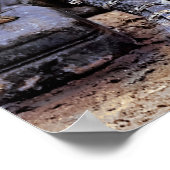 9th Armored Division Technicia, Frankrijk, 1945 Poster (Hoek)