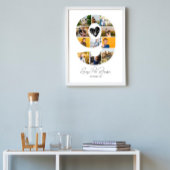 9th Birthday Photo Collage Poster Keepsake