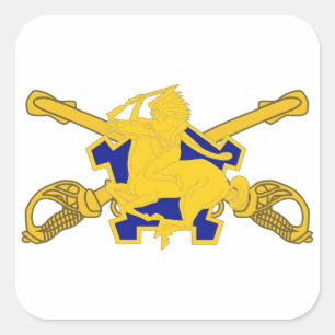 9TH CAVALRY DUI - KRUISSABELS DESIGN STICKERS