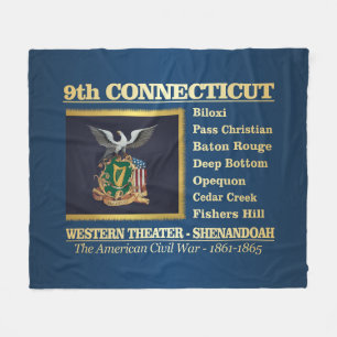 9th Connecticut Infantry (BH) Fleece Deken