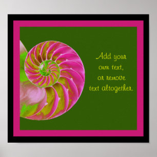 A001 Chamaded Nautilus - Poster personnalisable