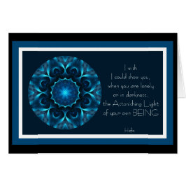 A001 verbluffend licht van uw merk.Card.1