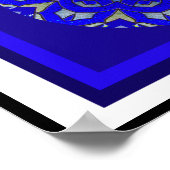 A05 Celtic Knot Kaleidoscopic - Irish Blessing.6 Poster (Hoek)