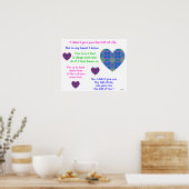 A07c Gift of Life Poster - Versie 2 (Keuken)