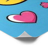 A0- Een Happyhoo-poster Poster (Hoek)