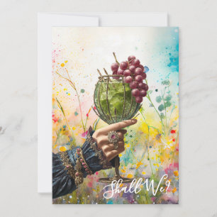 *~* A101 Cocktail 25 FOTO  Weelderig  MEISJESAVOND Kaart