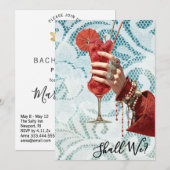 *~*  A101 Versierde Cocktail FOTO 16 UITSTAPJE VOO Kaart (Voorkant / Achterkant)