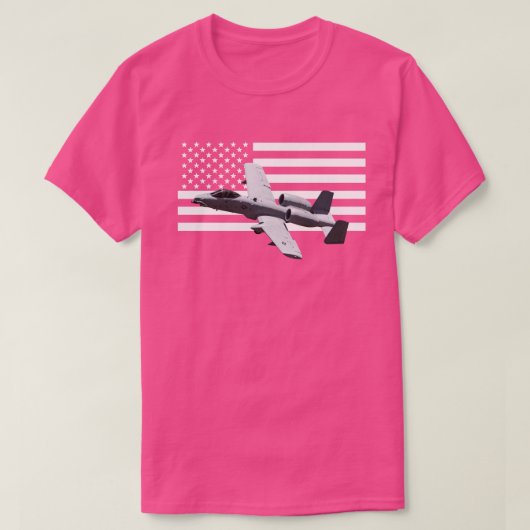 A10 A10 Thunderbolt Warthog Brrt Shark mouth T-shirt (Design voorkant)