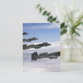 A10 Thunderbolt II Briefkaart (Staand voorkant)