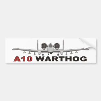 A10 Thunderbolt II de Warthog Bumpersticker