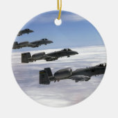 A10 Thunderbolt II Keramisch Ornament (Voorkant)