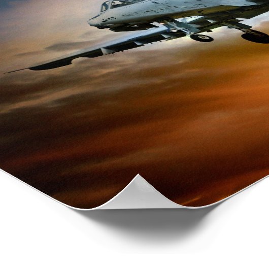 A10 Thunderbolt II Poster (Hoek)