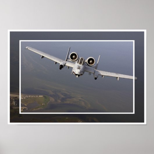 A10 Thunderbolt Poster (Voorkant)