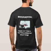 A10 Warthog Teeth Chatter T-shirt (Achterkant)