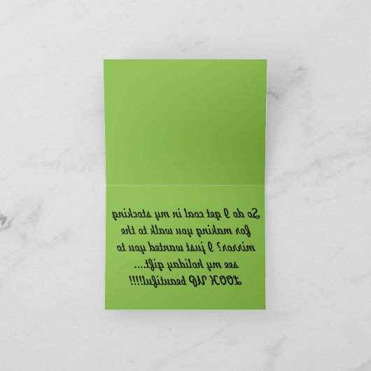 A112C - Steenkool in mijn voorraad Bedankkaart (Binnen)