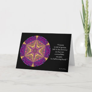 A16 Persoonlijke Star Snowflake-kaart.2 Feestdagen Kaart