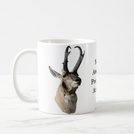A18 Gaffelantilope Kop (Links)