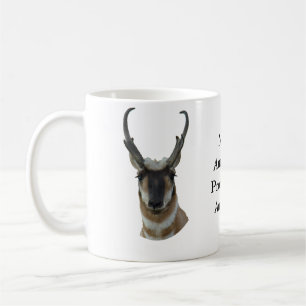 A19 Pronghorn Antelope Head Koffiemok